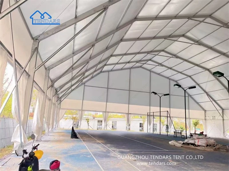 Polygonal Roof Design Tent For Tennis Courts Polygonal Roof Design Tent For Tennis Courts